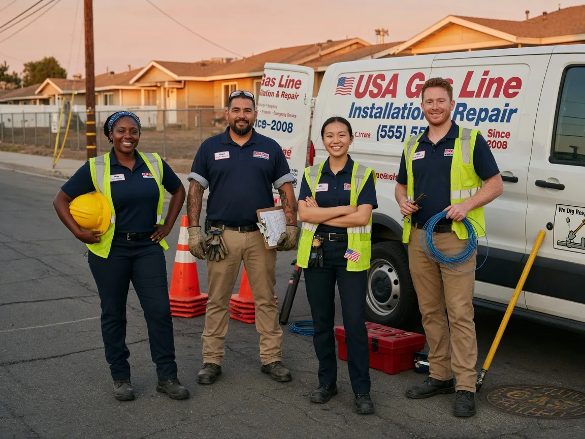 Gas Line Installation company in Squires, MO